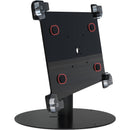 CTA Digital Rotating Desk Mount with Acrylic Security Vesa Enclosure for iPad 10.2, Air3, Pro 10.5 (Black)
