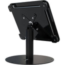 CTA Digital Rotating Desk Mount with Acrylic Security Vesa Enclosure for iPad 10.2, Air3, Pro 10.5 (Black)