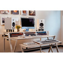 Wavebone Headquarter Studio Workstation (Light Wood with White Frame)