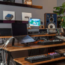Wavebone Headquarter Studio Workstation (Light Wood with Black Frame)