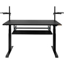 Wavebone Starship With Keyboard Tray WB-AD-001-421, WB-Dd-001-411, WB-AC-002-112 (Black)