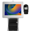 CTA Digital POS Tablet Station with Printer Stand, Scanner Mount, and Card Reader Holder