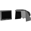Prompter People ProLine Plus Upgrade Kit with 12" WS Glass, WS Hood, and 12" 1000 HighBright Monitor