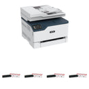 Xerox C235 Color Multifunction Printer with Four Standard-Capacity Toner Cartridges Kit