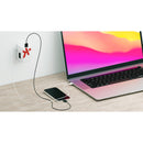 SKROSS 2-Port 65W USB World Power Adapter with USB-C Cable