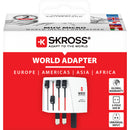 SKROSS MUV USB & AC World Power Adapter