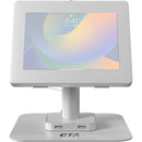 CTA Digital Desk Mount with Integrated 2 Port USB Hub with Universal Security Enclosure