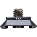 Falcam F22 Three-Position Quick Release Plate (Black)