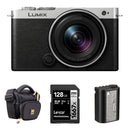 Panasonic LUMIX S9 Mirrorless Camera with 18-40mm f/4.5-6.3 Lens and Essentials+ Kit (Black/Silver)