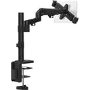 CTA Digital Counterbalance Monitor Arm with Universal Security Holder for  7.9- 12.5 Tablets