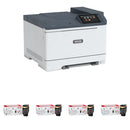 Xerox C410/DN Color Laser Printer with Four High-Capacity Toner Cartridges Kit