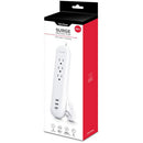 CyberPower P304UC3 3-Outlet Home and Office Surge Protector with USB-C Ports (White)