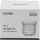 Viltrox AF 56mm f/1.7 E Lens (Sony E, White)