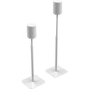 FLEXSON Essentials Adjustable Floor Stand for Sonos ERA 100 (White, Pair)