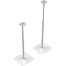 FLEXSON Essentials Adjustable Floor Stand for Sonos ERA 100 (White, Pair)
