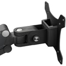 CTA Digital Monitor Arm Clamp Mount with USB Hub and Keyboard Tray