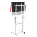 CTA Digital Rolling TV Mount with Cable Management