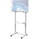 CTA Digital Rolling TV Mount with Cable Management