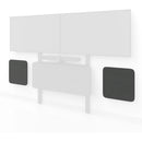 Heckler ADA Panel (Pair, Black Gray, 20 x 20")