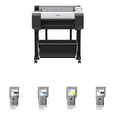 Canon imagePROGRAF TM-250 24" Large-Format Printer with Four PFI-320 Ink Cartridges Kit