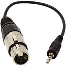 Point Source Audio XLR 4-Pin Female to 3.5mm TRRS Cable Adapter