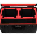 JMAZ Firestorm 4 2PK Cold Spark Machine with Rolling Case (Black, 2-Pack)