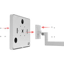 CTA Digital Medical Arm Wall Mount with Digital Security Enclosure