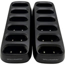 Williams Sound 12-Bay Drop-In Charger for Infinium Receivers