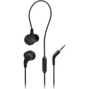 JBL Endurance Run 3 Wired In-Ear Sports Earphones with 3.5mm TRRS Connector (Black/Gray)