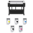 Canon imagePROGRAF TM-350 36" Large Format Printer with One PFI-121M and Four PFI-120 Ink Cartridges Kit