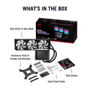 ASUS ROG RYUO IV 360 ARGB Liquid AIO CPU Cooler (Black)