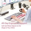Kensington Duo Gel Keyboard Wrist Rest (Loop Design, Pink)