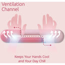 Kensington Duo Gel Keyboard Wrist Rest (Loop Design, Pink)