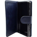 Samvix Leather Book Case for iBusiness Extra (Blue)