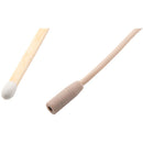 Voice Technologies VT406WA Omnidirectional Lavalier Condenser Microphone (Beige, Mic Only, TA5 Female Connector)
