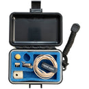 Voice Technologies VT406WA Omnidirectional Lavalier Condenser Microphone (Beige, Mic Only, TA5 Female Connector)