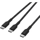 Belkin BoostCharge Pro Braided USB-C to Dual USB-C Cable (5')