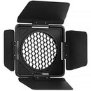 GVM Mini-F1.5 BDG Barndoors for PD60B, PD60C, PL60B & PL60C LED Lights