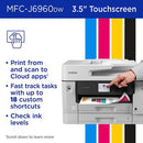 Brother MFC-J6960DW INKvestment 6560 Wireless Color Inkjet All-in-One Printer