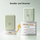 NIIMBOT D110M 1/2" Portable Smart Thermal Label Printer (Green)