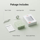 NIIMBOT D110M 1/2" Portable Smart Thermal Label Printer (Green)
