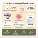 NIIMBOT B21 Pro 2" Portable HD Thermal Label Printer (White)