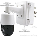 Luminys 8MP Network LumiDeterrent Dome Camera with 25x Optical Zoom