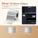 NIIMBOT Thermal Transfer Gap Roll (225 Silver 1.18 x 1.97" Labels)