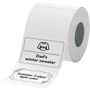 NIIMBOT Thermal Transfer Gap Roll (225 White 1.18 x 1.97" Labels)