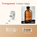 NIIMBOT Thermal Gap Paper Roll (160 Clear 0.55 x 1.57" Labels)