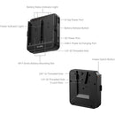 SmallRig L-Series/NP-F Type Dual-Battery Adapter Plate (Supports UPS)