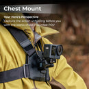 SmallRig Quick Release Chest Strap Mount for Action Cameras