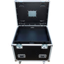 ProX TruckPaX Heavy-Duty Truck Pack Utility Flight Case with Divider & Tray (Black, 2-Pack)
