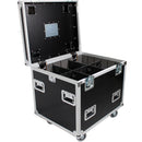 ProX TruckPaX Heavy-Duty Truck Pack Utility Flight Case with Divider & Tray (Black, 4-Pack)